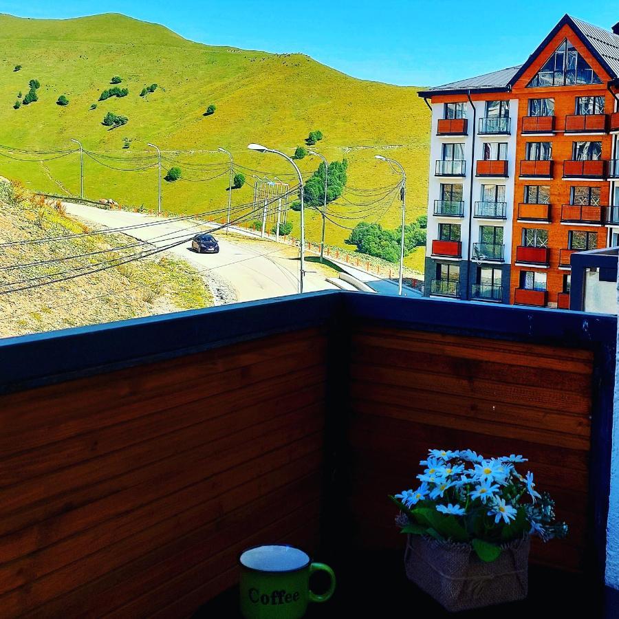 New Gudauri Redco Twins-Premium Mountain Apartment Close The Gondola Lift Eksteriør billede